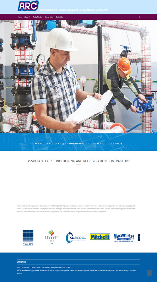 Assoiated Air Conditionong And Refregeration Contractors screenshot 1